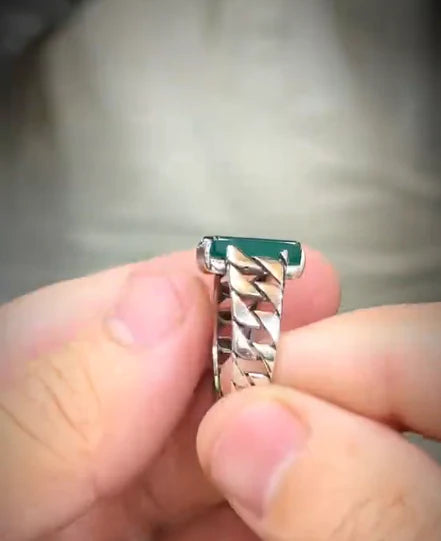 The Green Amber Ring