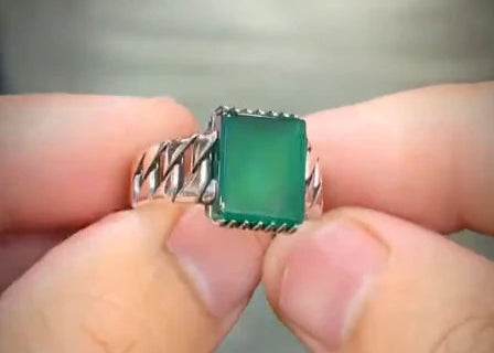 The Green Amber Ring