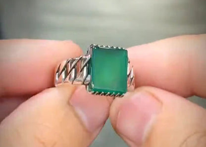The Green Amber Ring